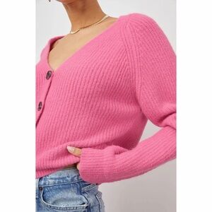RAILS Josie Cardigan - Malibu Pink